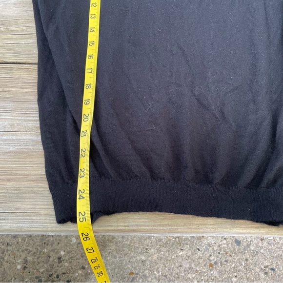 Vince Cashmere Black Sleeveless Sweater Cowlneck - Picture 7 of 10